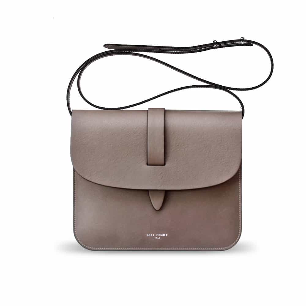 TAUPE CROSS-BODY - Sage Femme Italy